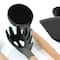 MegaChef Gray Silicone & Wood Cooking Utensils Set, 9ct.